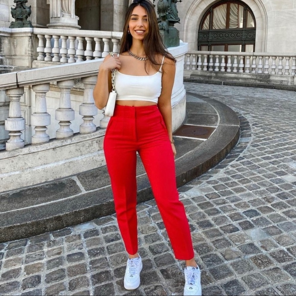 High waisted pants